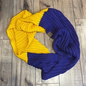 Purple & Yellow Scarf